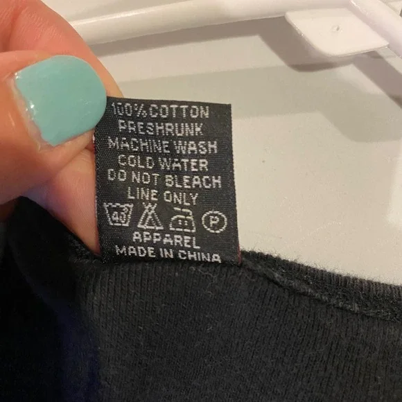 Red Stripe Clothing Black Tank Top Womens Large Sleeveless Casual Promo Festival - Picture 4 of 4